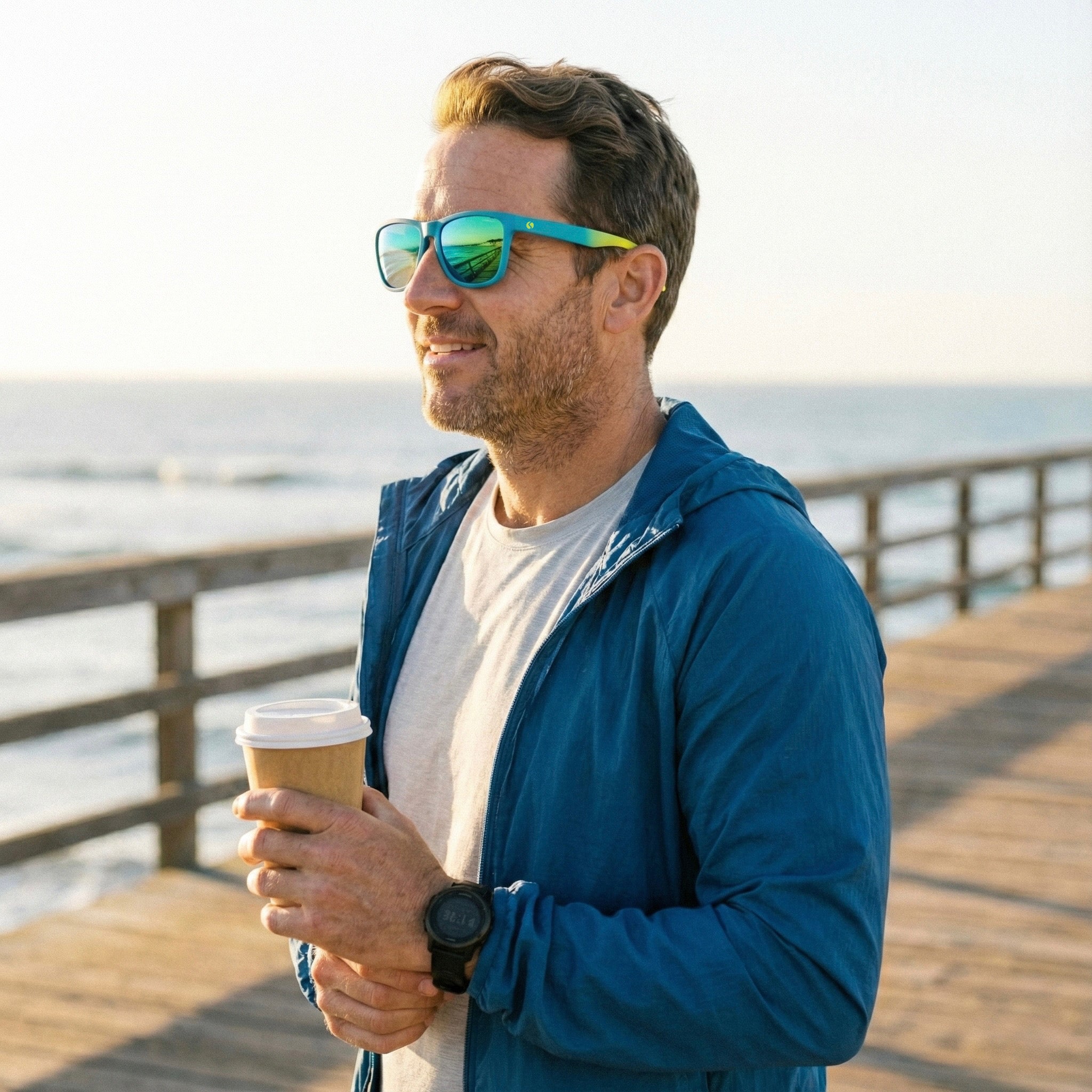 Okulary przeciwsłoneczne z polaryzacją SENOIX Vibe Lemon