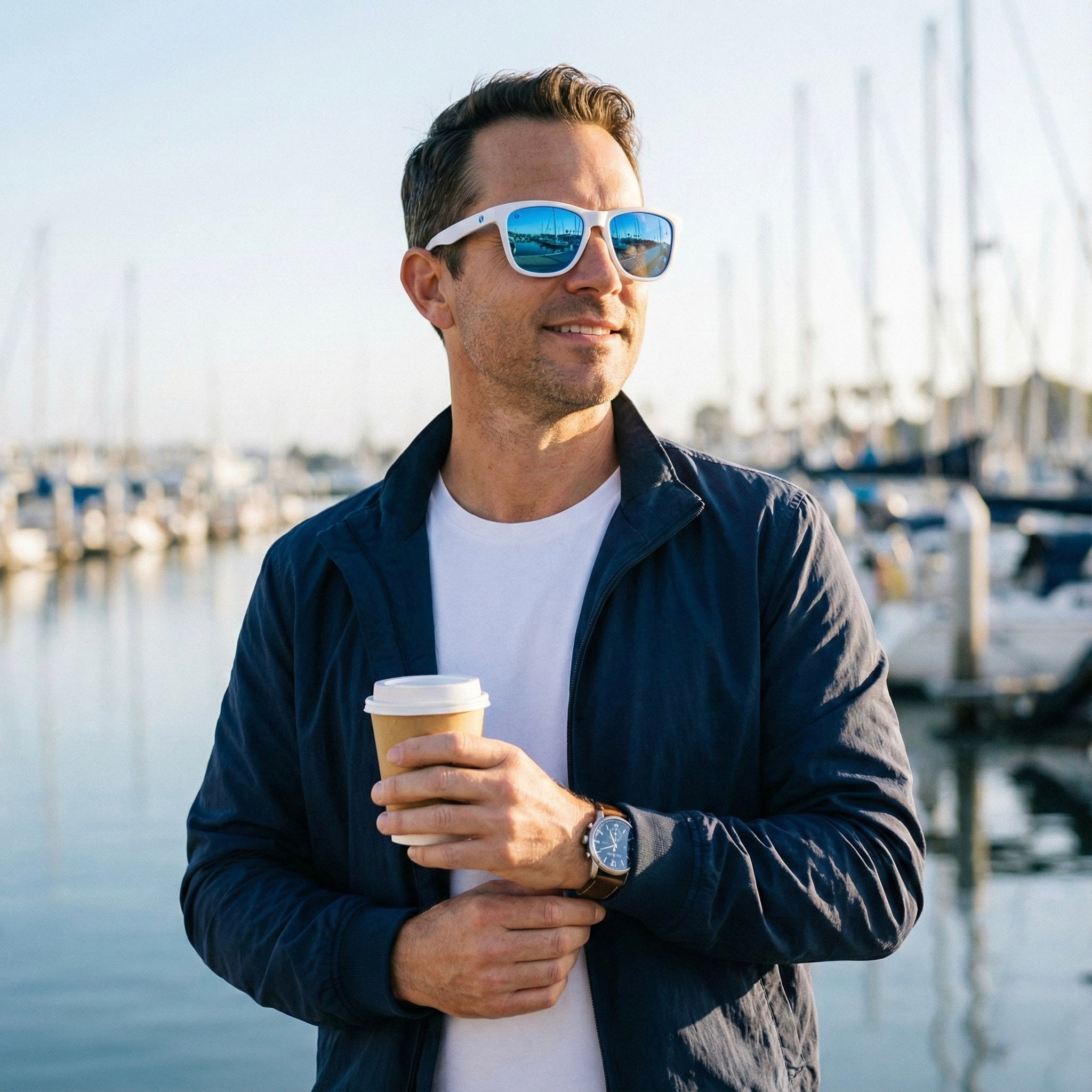 Okulary przeciwsłoneczne z polaryzacją SENOIX Vibe Snow