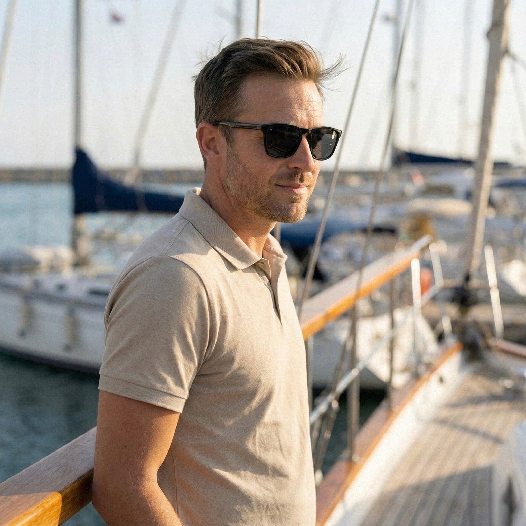 Okulary przeciwsłoneczne z polaryzacją SENOIX Glaze Midnight