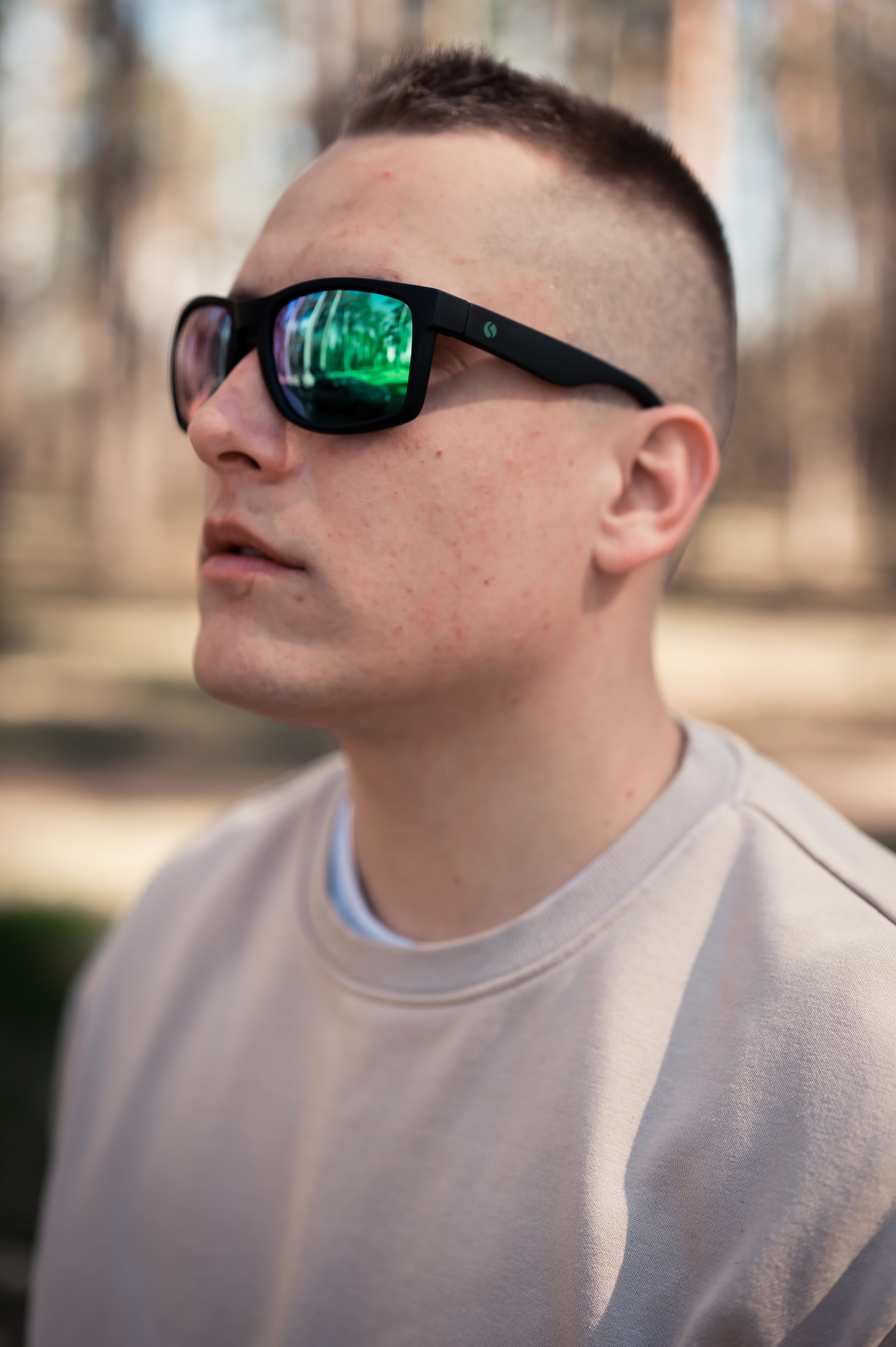 Okulary przeciwsłoneczne z polaryzacją SENOIX Active Green