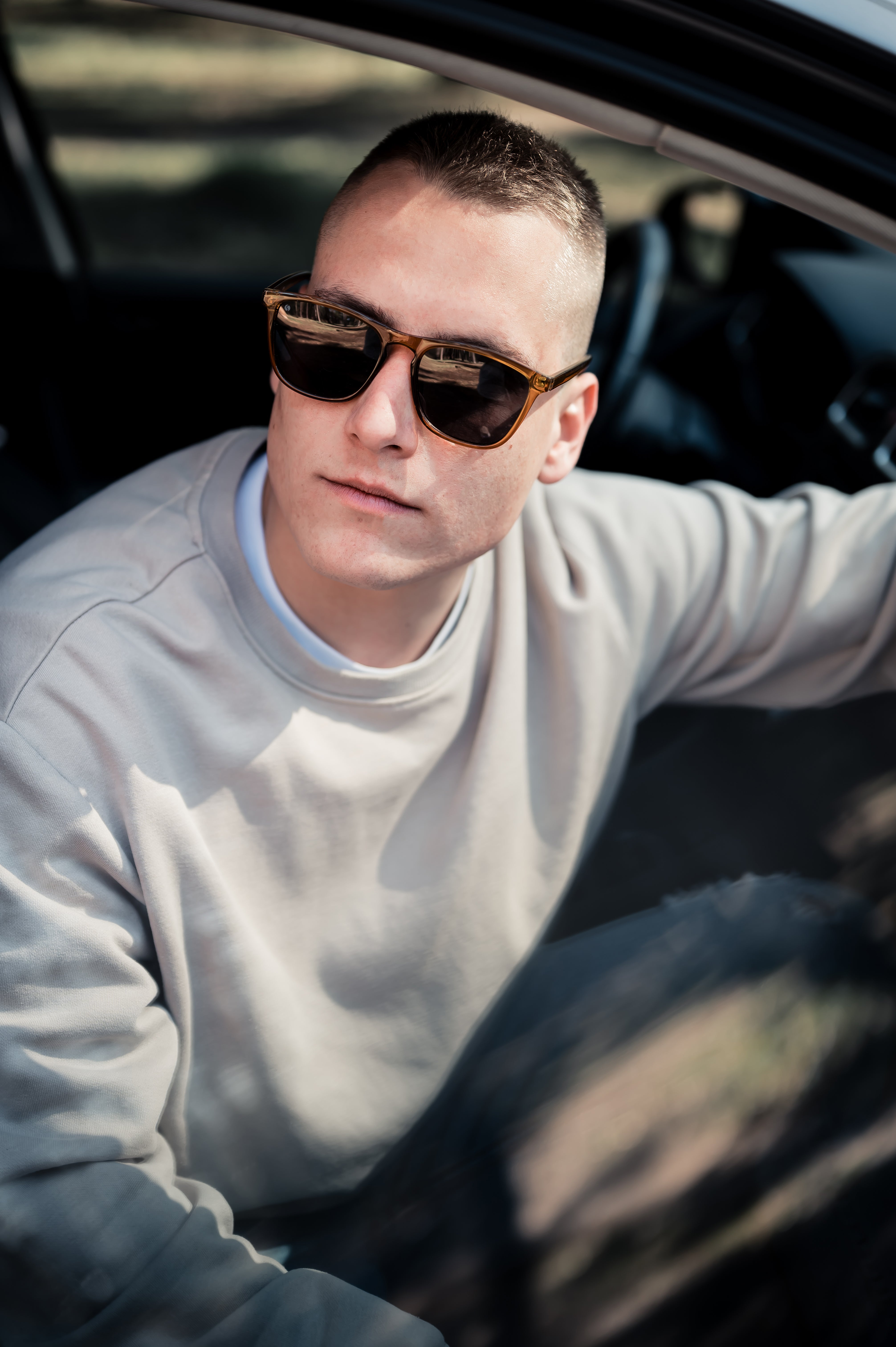 Okulary przeciwsłoneczne z polaryzacją SENOIX Glaze Honey