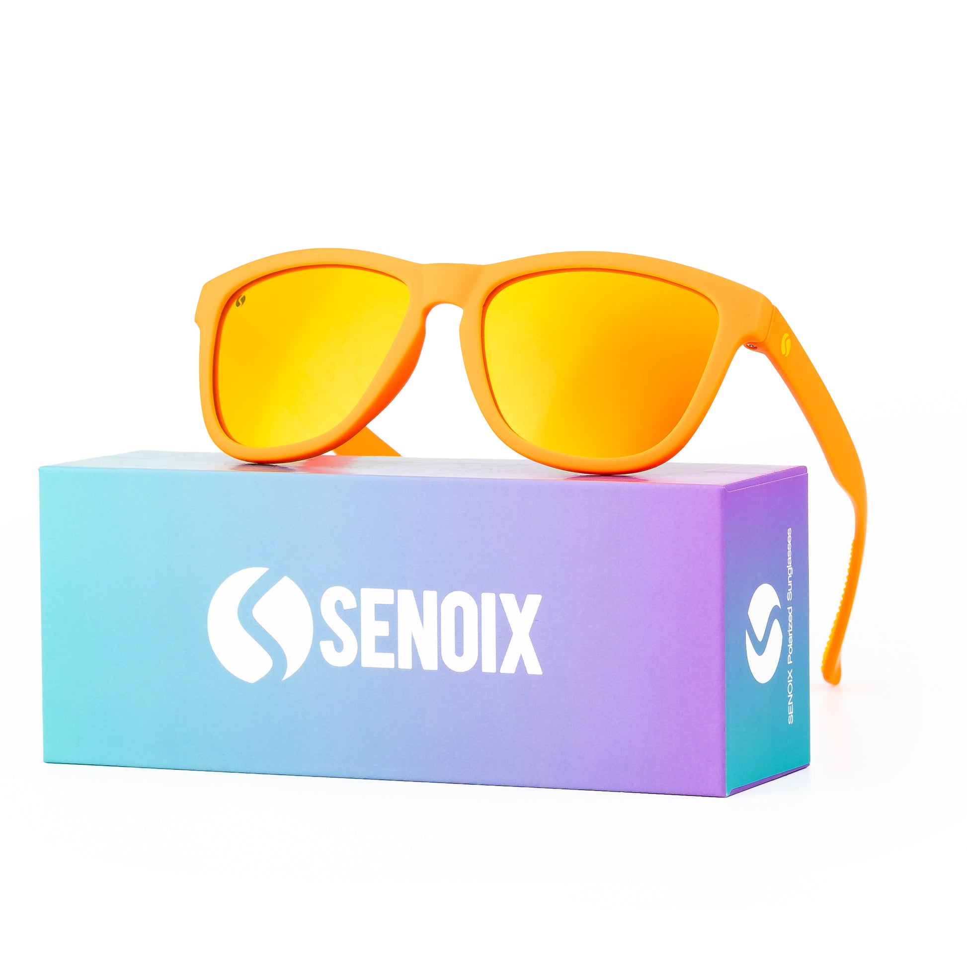 Okulary przeciwsłoneczne z polaryzacją SENOIX Vibe Orange