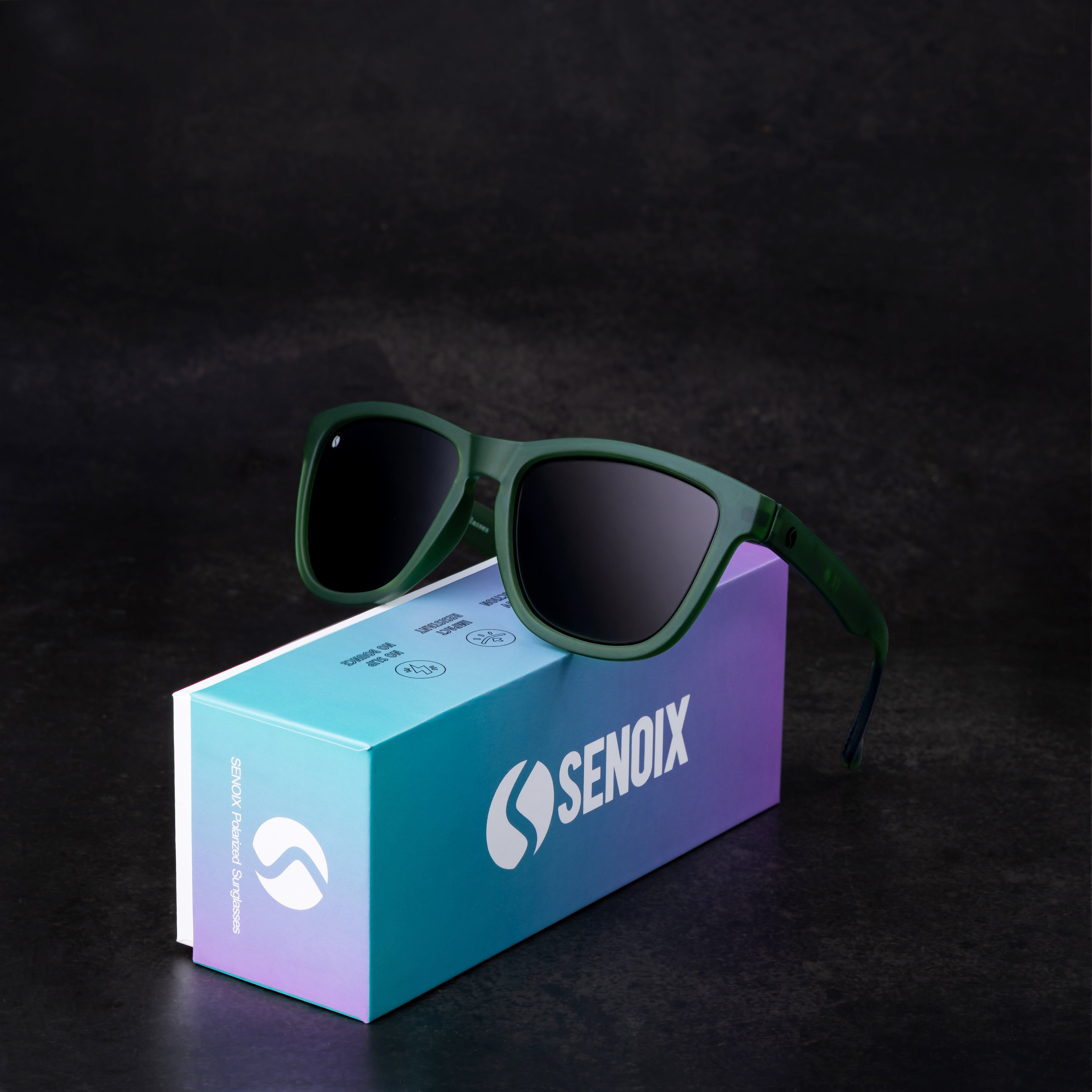 Okulary przeciwsłoneczne z polaryzacją SENOIX Vibe Green